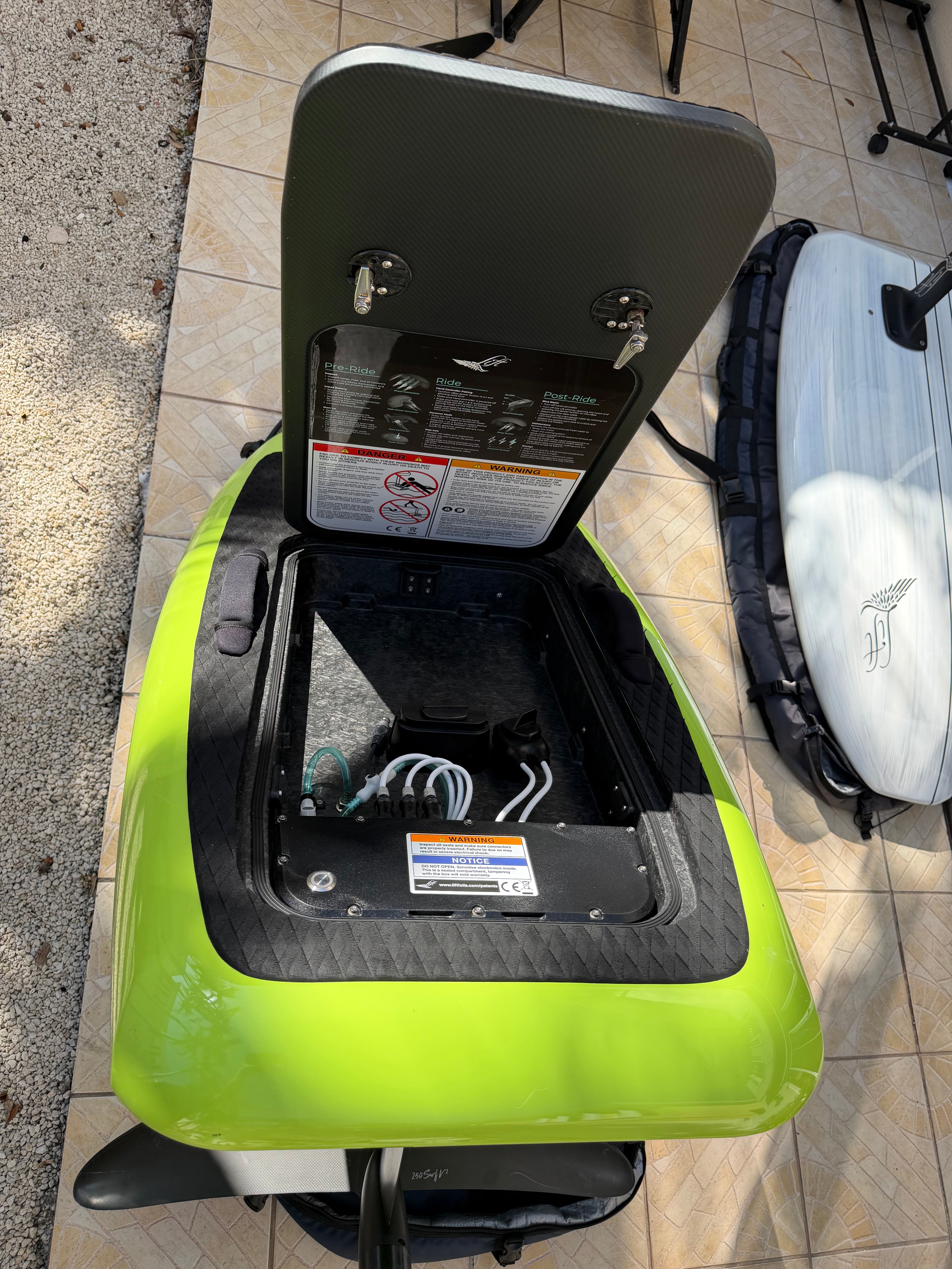 Pre-Owned Lift4 eFoil - 5'4 Lime Light Green
