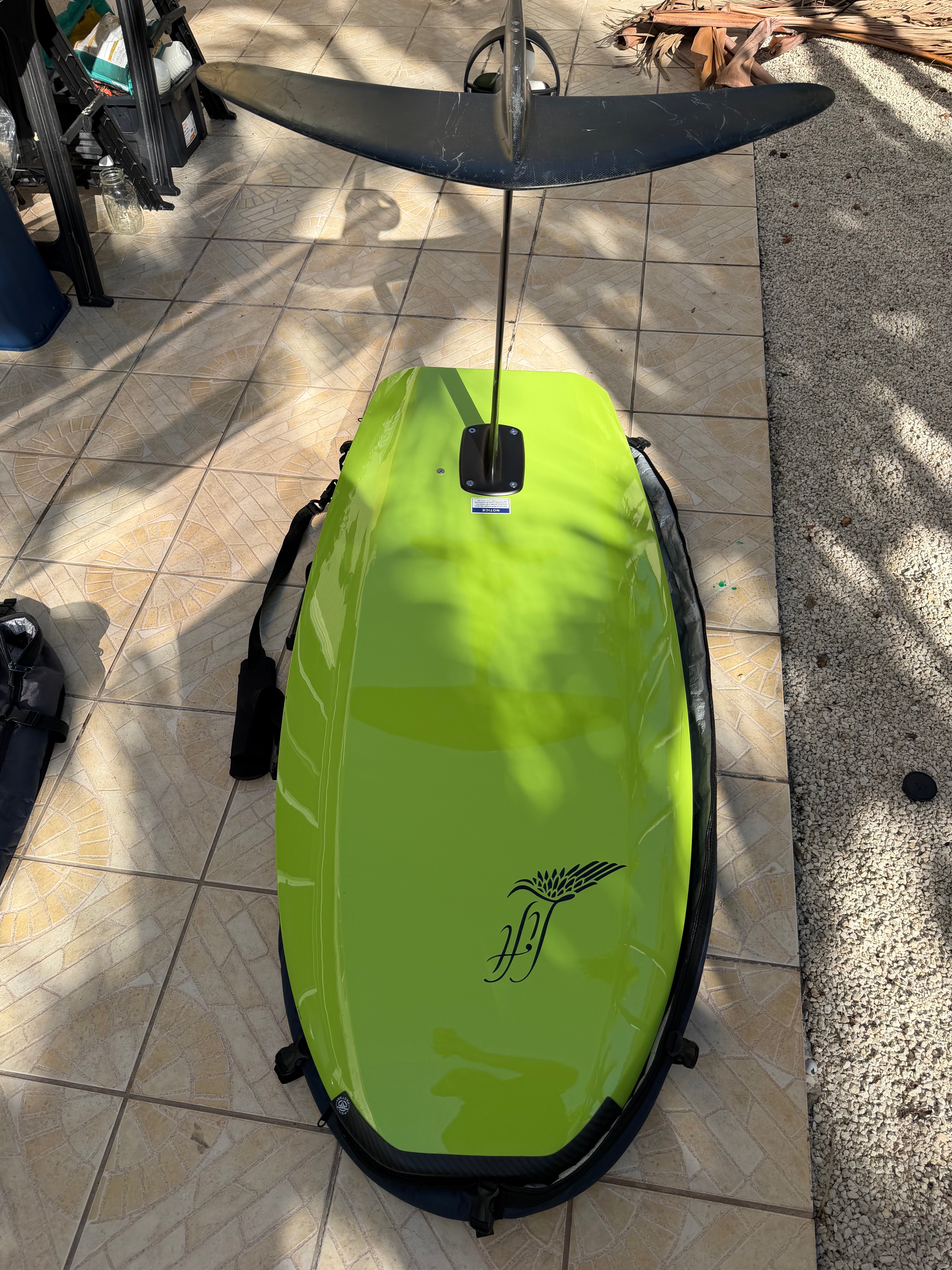 Pre-Owned Lift4 eFoil - 5'4 Lime Light Green