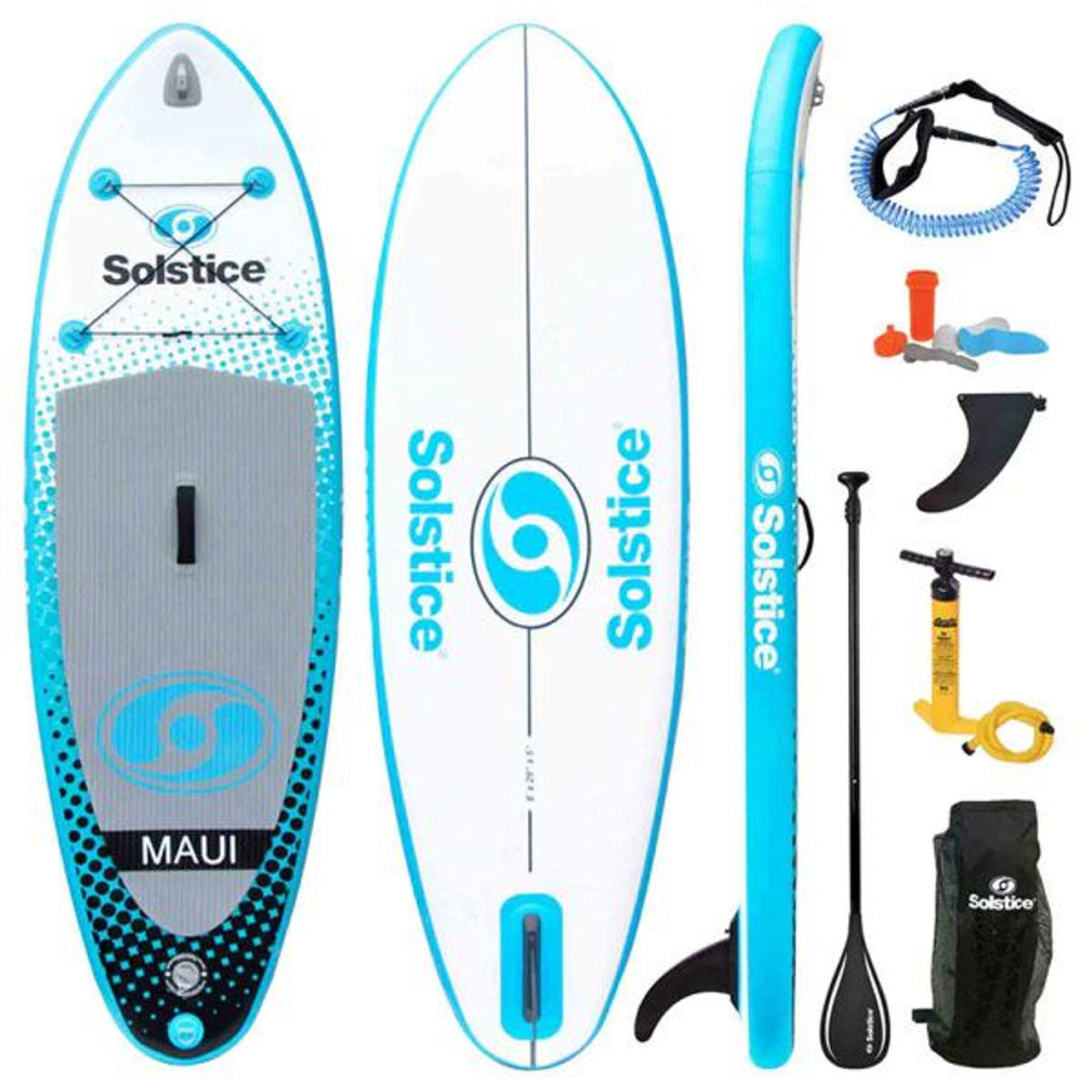 Solstice Maui Inflatable Stand-Up Paddle Board Kit