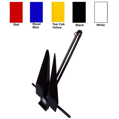 Greenfield PVC Coated Slip Ring Fluke Anchor