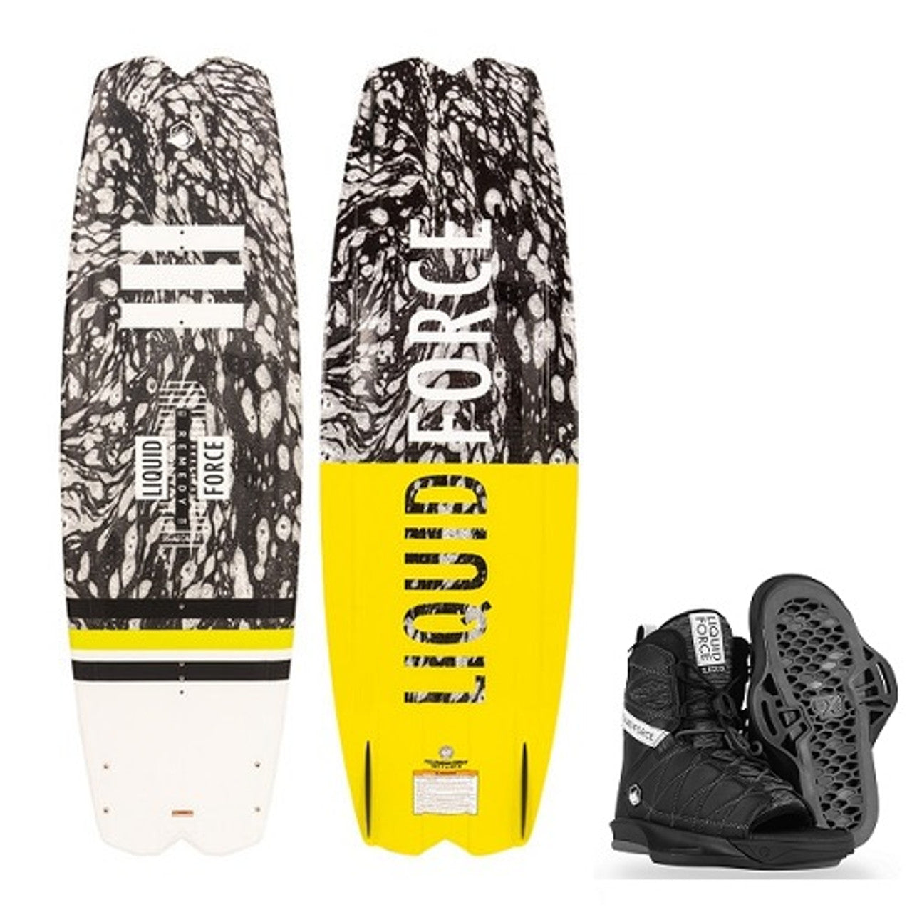 Liquid Force Remedy Wakeboard w/Classic 6X Boots 2022