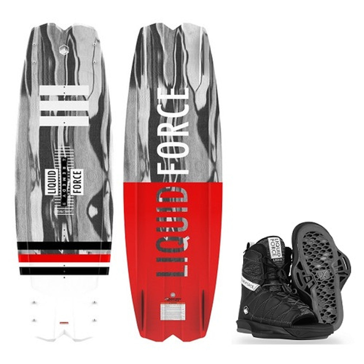 Liquid Force Remedy Wakeboard w/Classic 6X Boots 2022