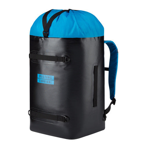 Mustang Highwater 60L Waterproof Gear Hauler Black - Azure Blue