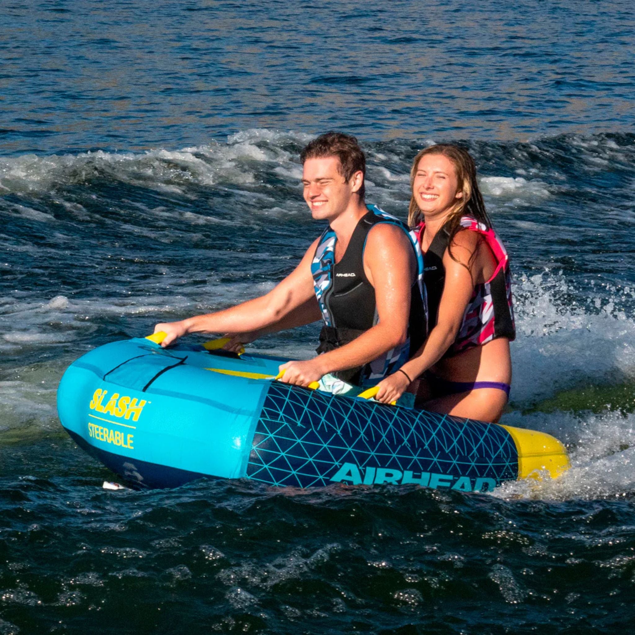 Airhead Slash 2 Person Steerable Towable Tube