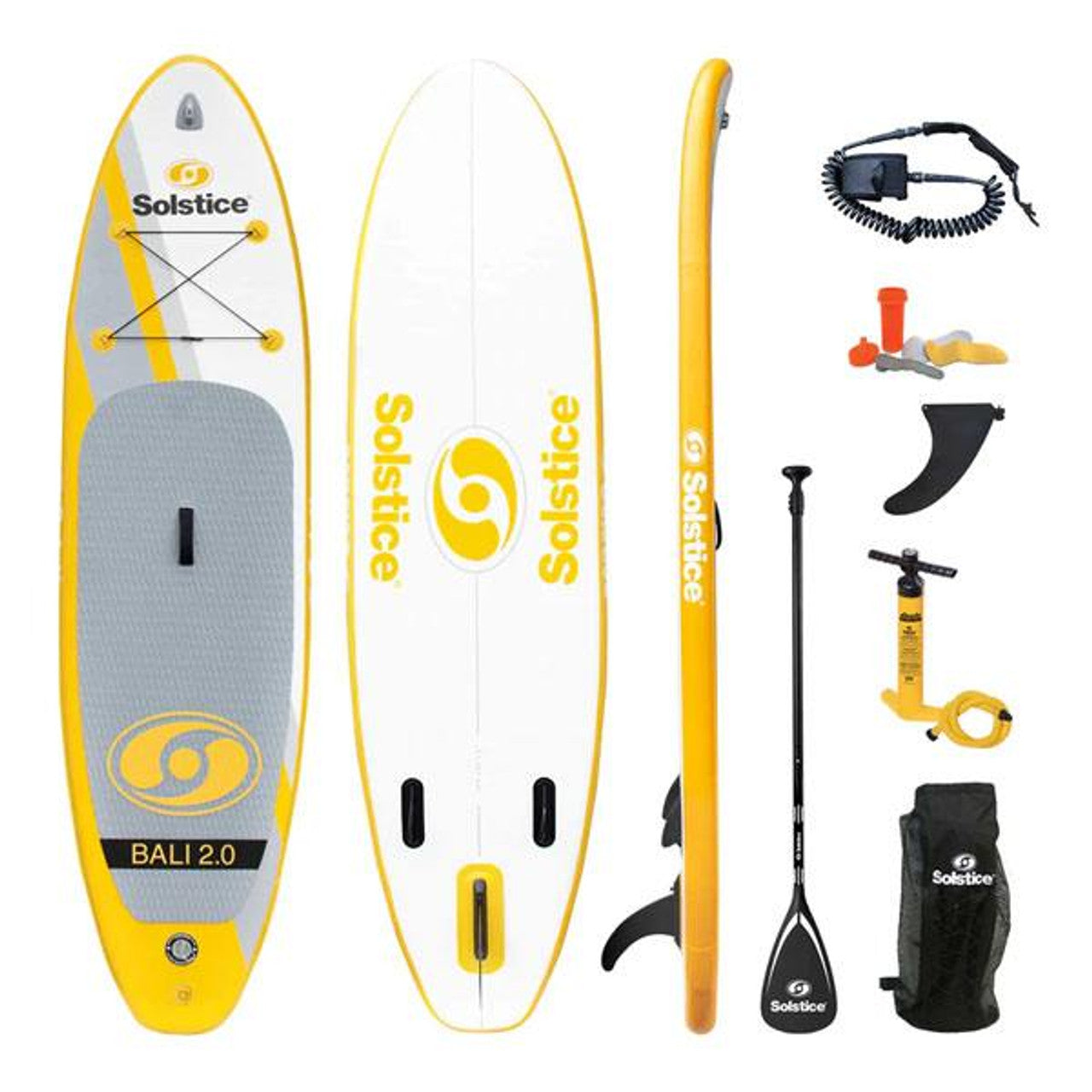 Solstice Bali 2.0 Inflatable Stand Up Paddle Board Kit