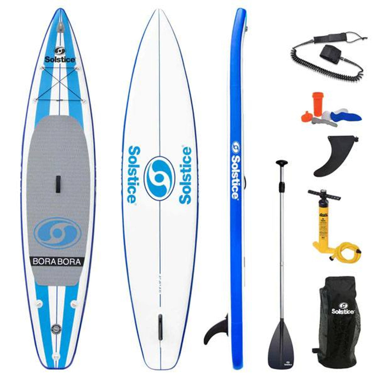 Solstice Bora Bora Inflatable Stand Up Paddle Board Kit