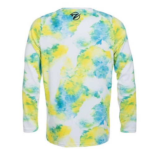 Gillz Contender Mahi DPM Long Sleeve Shirt - Blazing Yellow