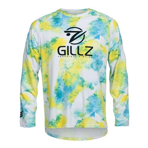 Gillz Contender Mahi DPM Long Sleeve Shirt - Blazing Yellow