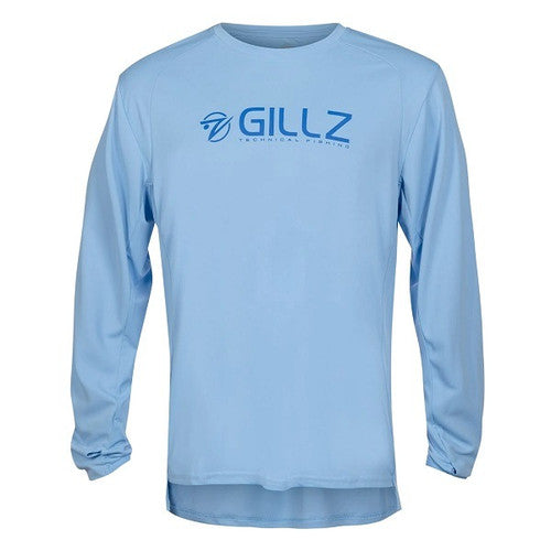 Gillz Pro Series Men's Long Sleeve Shirt - Powder Blue