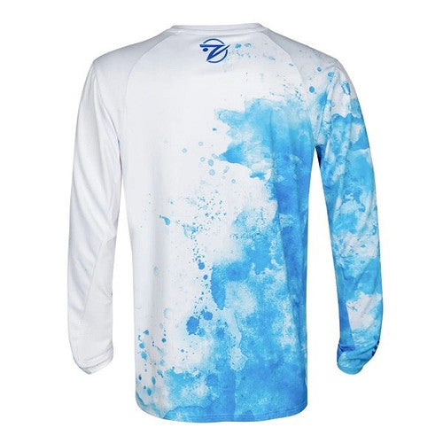 Gillz Men's Pro Series Spray LS Shirt - Powder Blue