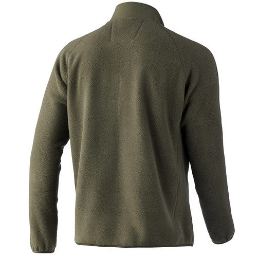 Huk Waypoint 1/2 Zip Fleece - Moss