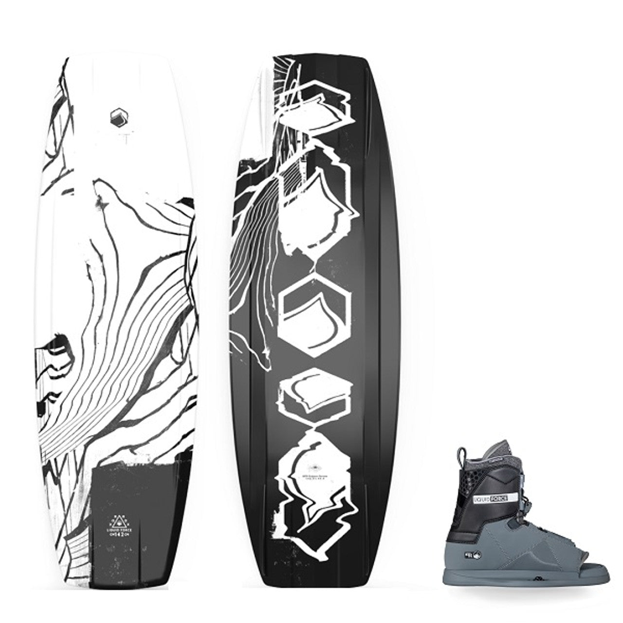 Liquid Force RDX Wakeboard W/Transit Boots 2023