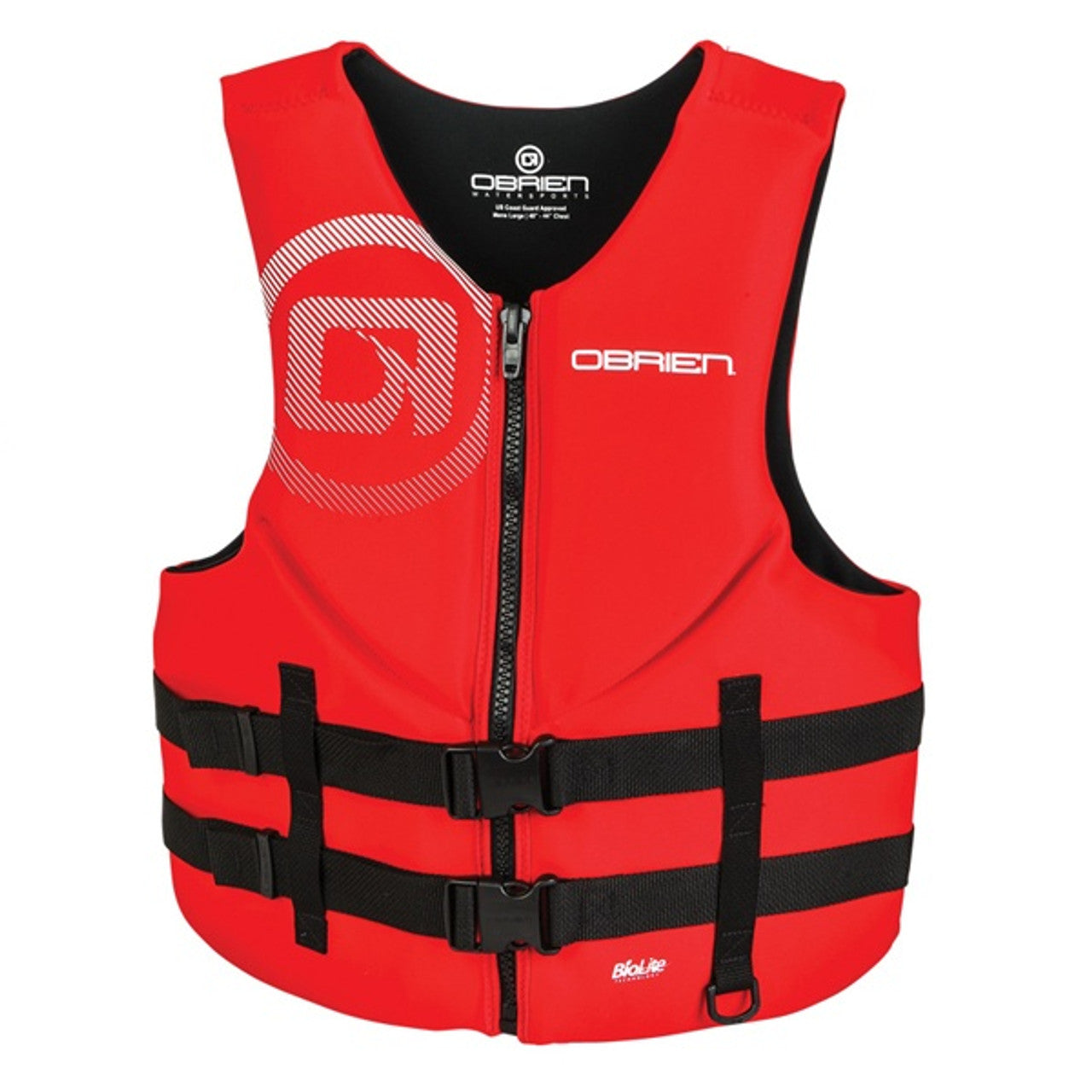 O'Brien Men's Traditional Red BioLite Life Jacket