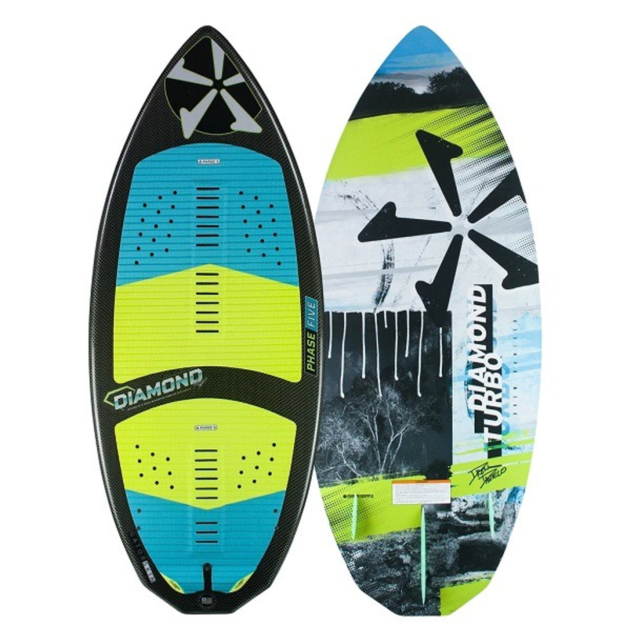 Phase 5 Diamond Turbo Wakesurf Board 2022