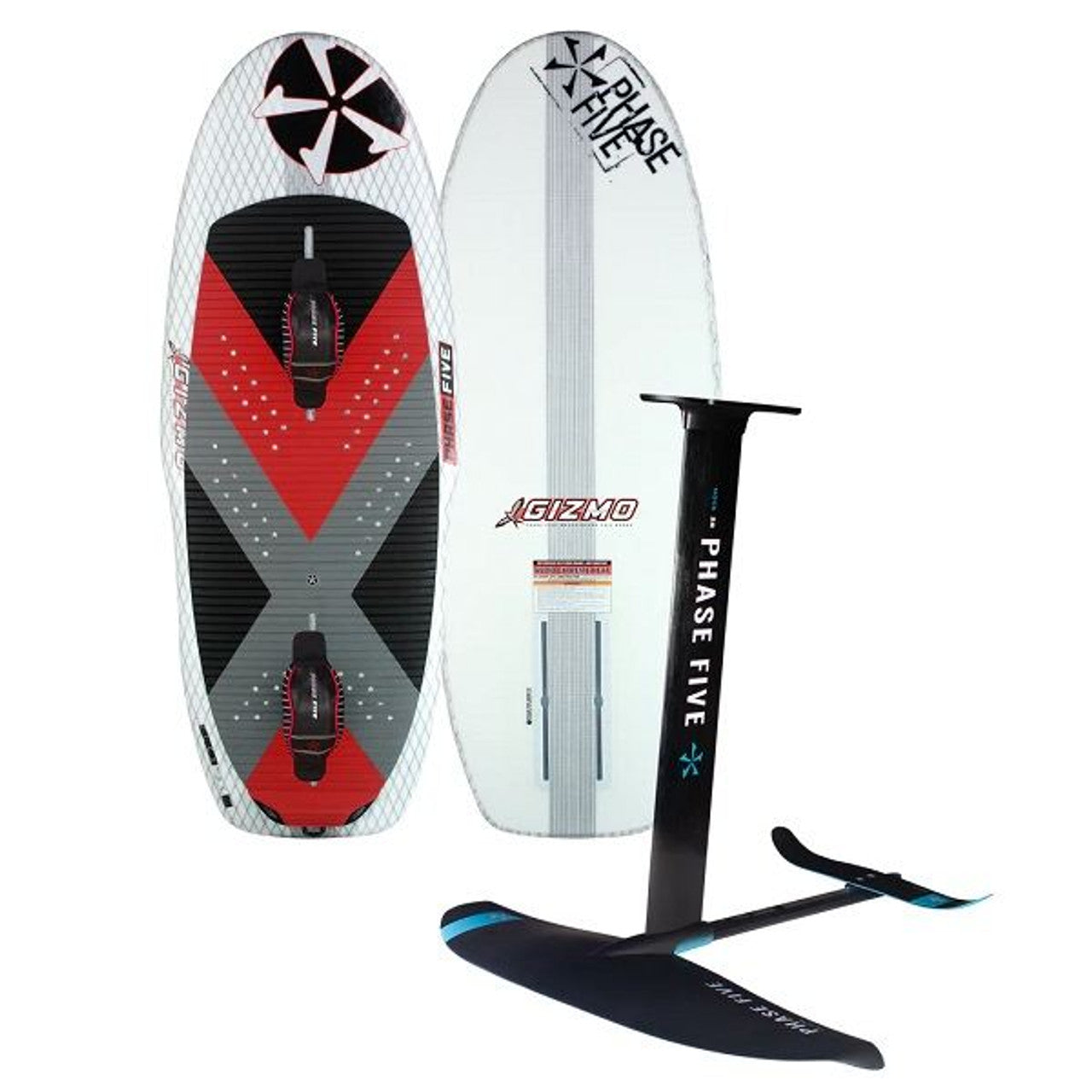 Phase 5 Gizmo Wake Foil Board Package 2023