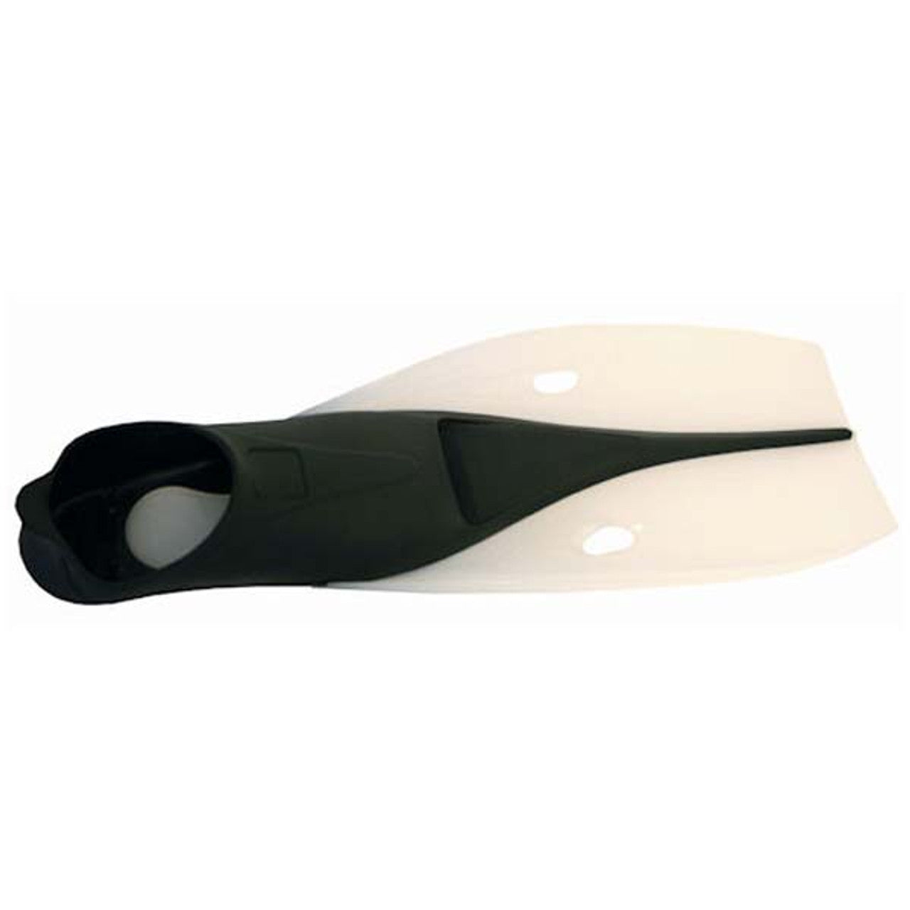 Slip On Clear & Black Fins By Calcutta